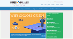 Desktop Screenshot of cfisd.net